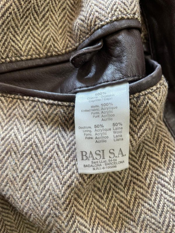 Chaqueta Piel / Lana Lacoste