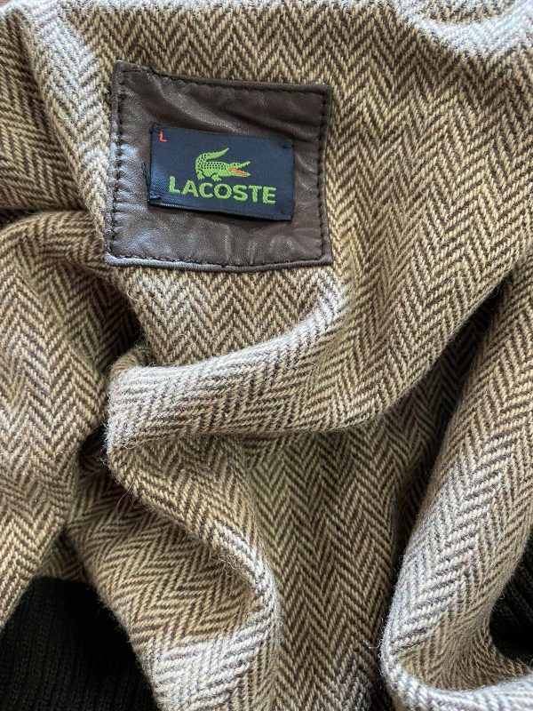 Chaqueta Piel / Lana Lacoste