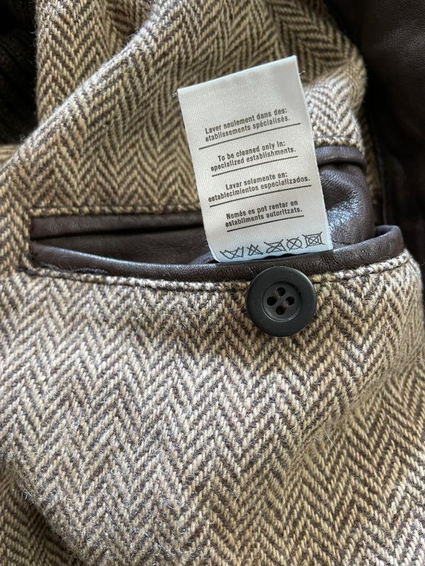 Chaqueta Piel / Lana Lacoste