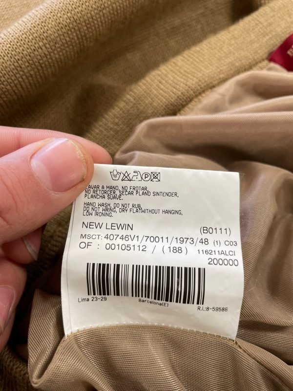 Falda Burberry Lana