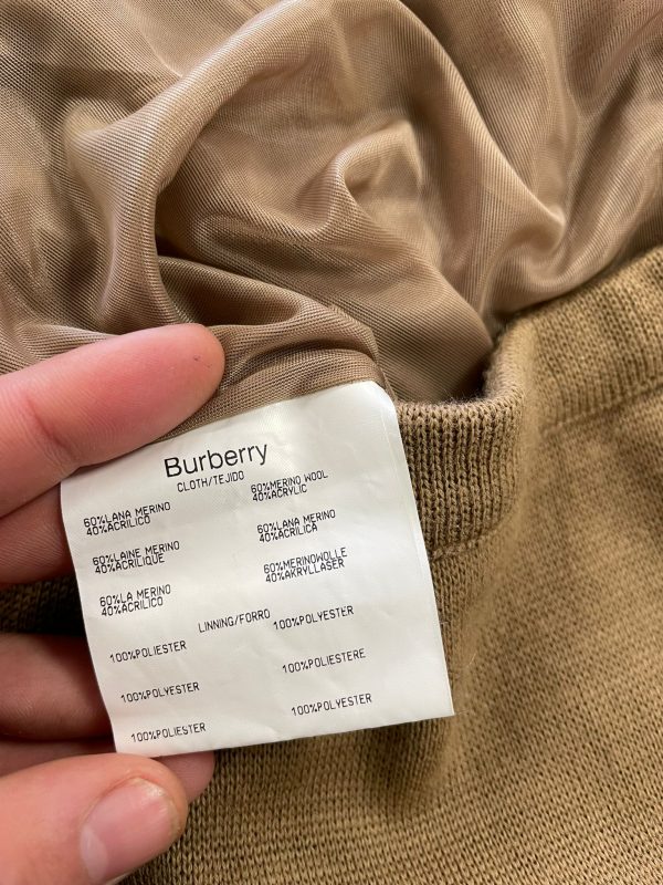 Falda Burberry Lana