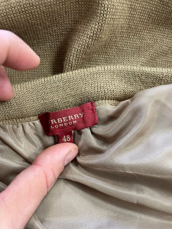 Falda Burberry Lana