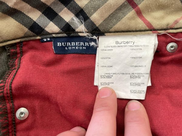 Pantalón Pana - Burberry