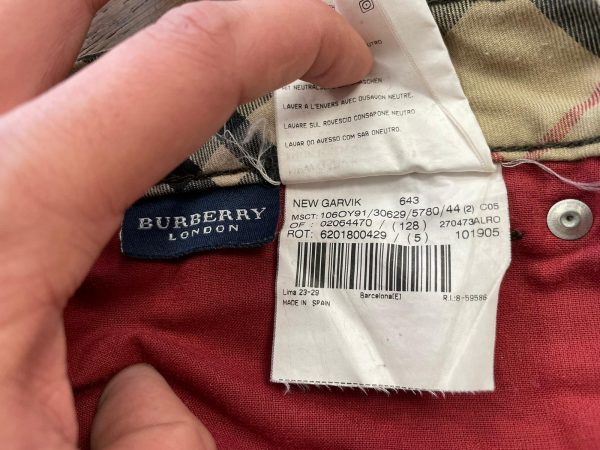 Pantalón Pana - Burberry