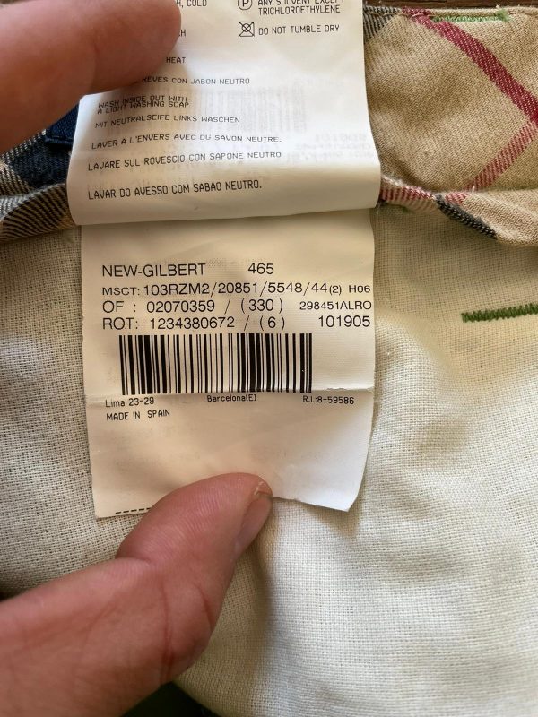 Pantalón Chino - Burberry