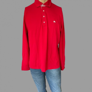 Polo Burberry Manga Larga