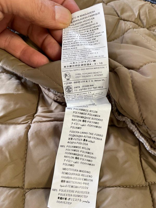 Chaqueta plumifero Niño Benetton