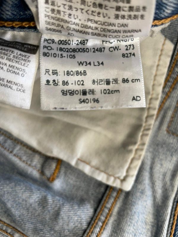Pantalón Levi's 501 Ref.10058