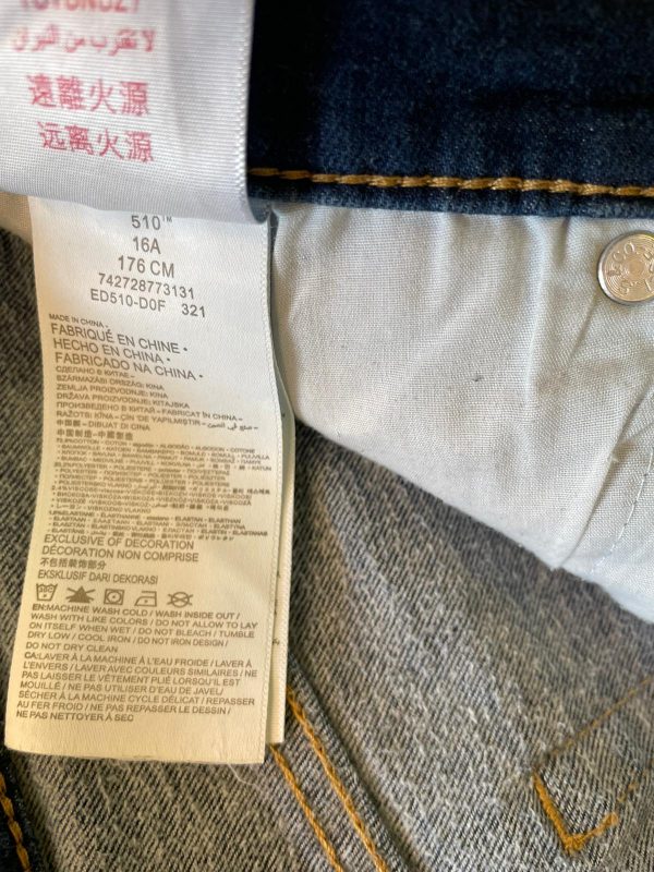 Pantalón Levi's 510 Niña Ref.10078