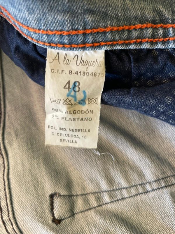 Pantalón vaquero A la vaquera Ref.10079