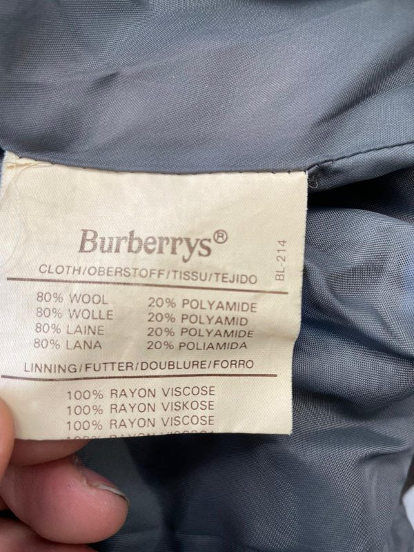 Abrigo de Lana Burberry Ref.10099