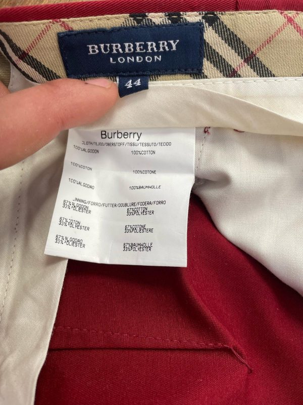Pantalón Chino / Traje Burberry Ref.10118