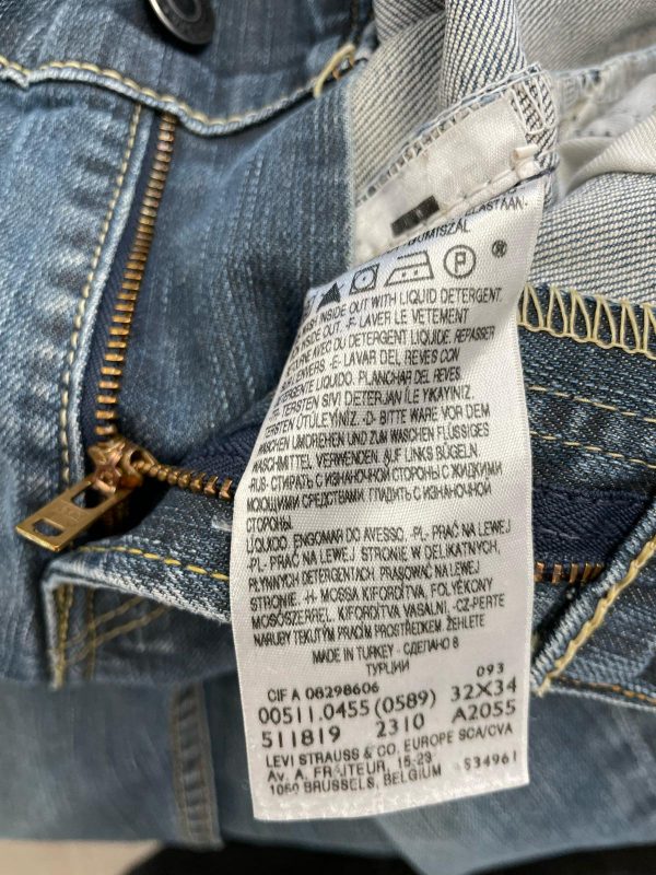 Pantalón Vaquero Levi's 511 Ref.10121
