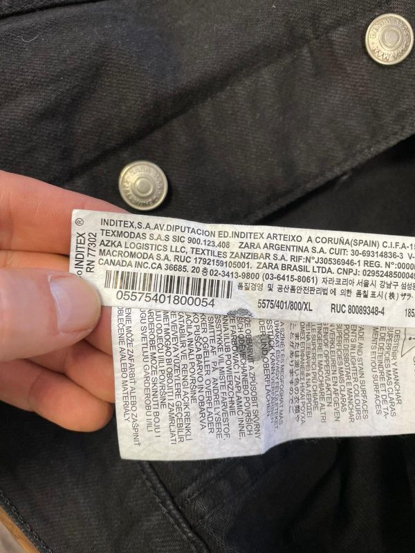 Camisa Vaquera Zara Ref.1435