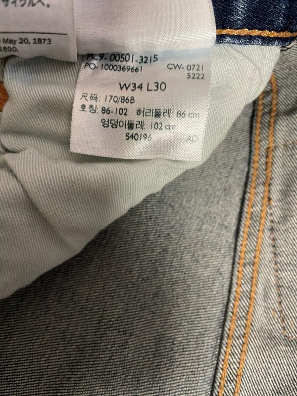 Pantalón Levi's 501 Ref.10145