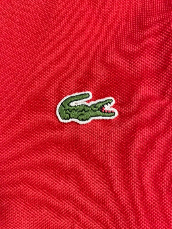 Polo Lacoste Talla M Color rojo Ref 10381
