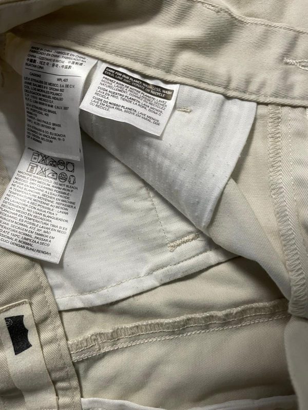 Short Chino Levi's Talla W25 Color Beige Ref.10383