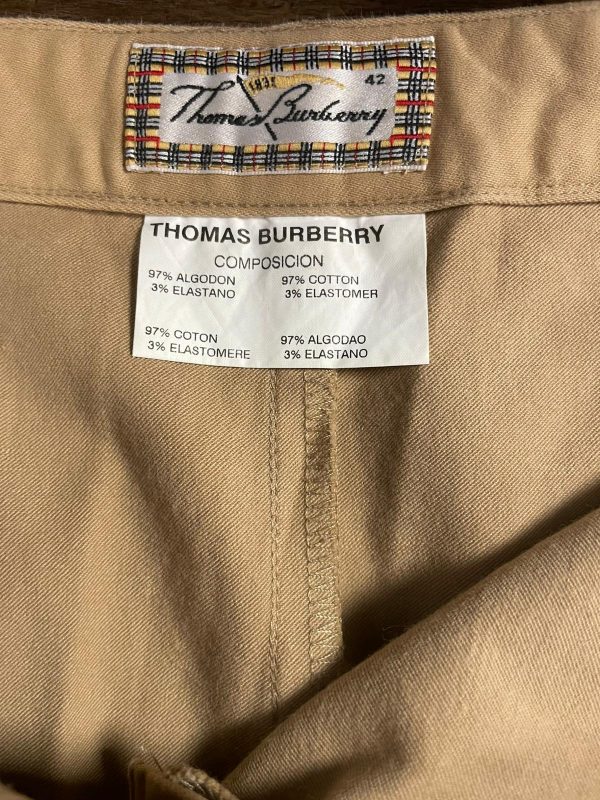 Falda Talla 42 Color Beige Thomas Burberry Ref.103