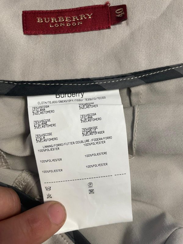 Pantalón Chino Burberry