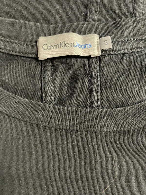 Camiseta Calvin Klein Talla S Color Negro Ref.10393
