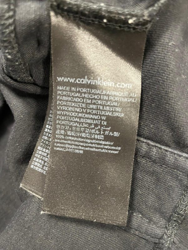 Camiseta Calvin Klein Talla S Color Negro Ref.10393