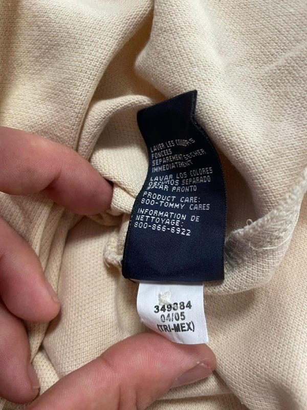 Polo Tommy Hilfiger Talla M Color beige Ref.10400