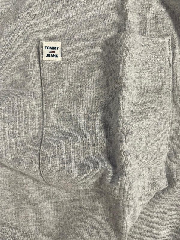 Polo Tommy Jeans Talla XL Color Gris Ref.10401