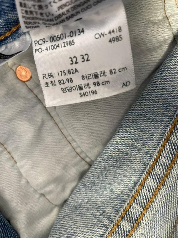 Pantalón Levi's 501 Talla W32 Color Azul Ref.10406