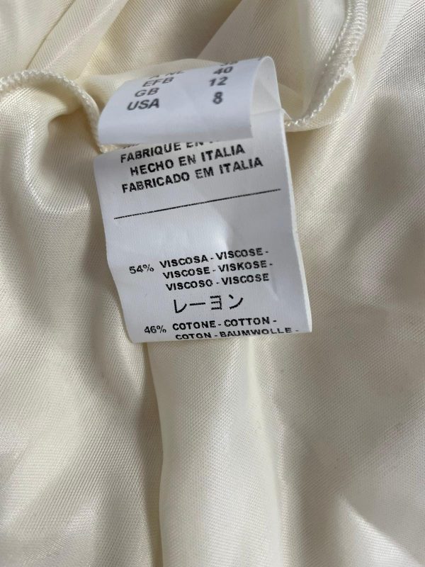 Vestido Missoni Talla 44 Color Amarillo Ref.10422