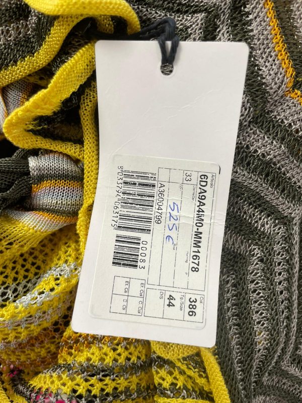 Vestido Missoni Talla 44 Color Amarillo Ref.10422