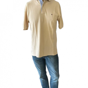 Polo Tommy Hilfiger Talla M Color beige Ref.10400