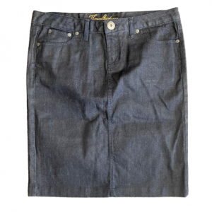 Falda Vaquera Thomas Burberry Talla 42 Color Azul ref.10402