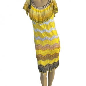 Vestido Missoni Talla 44 Color Amarillo Ref.10422