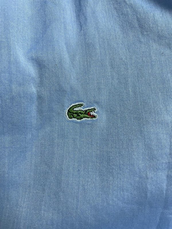 Camisa Lacoste T 38 Color Azul Ref 10451