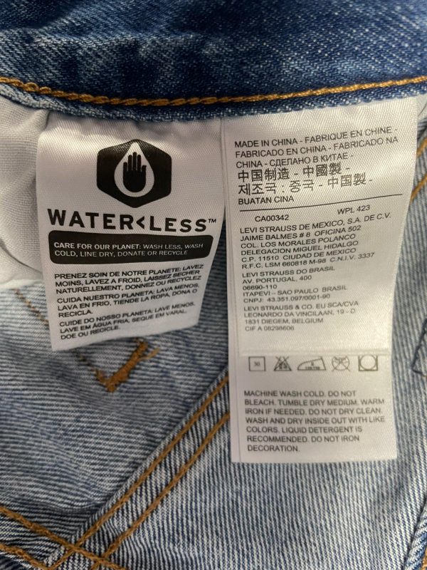 Jeans Levi's 501 Mujer Talla W27 color azul ref 10457