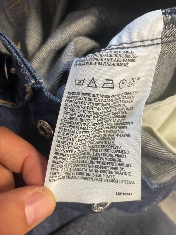 Pantalón Levi'S 907 Talla W30 Color Azul Ref 10515