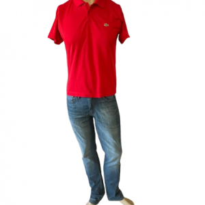 Polo Dri Fit Lacoste Talla L Color rojo Ref 10505